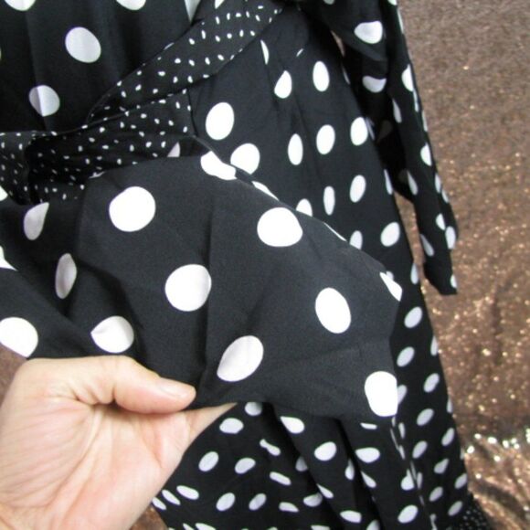NWT BloomChic polka dot wrap dress 28 / 5X - Picture 8 of 12